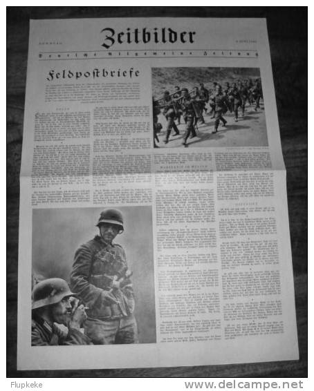 Zeitbilder Deutsche Allgemeinne Zeitung 1939-1940 - 5. Guerres Mondiales