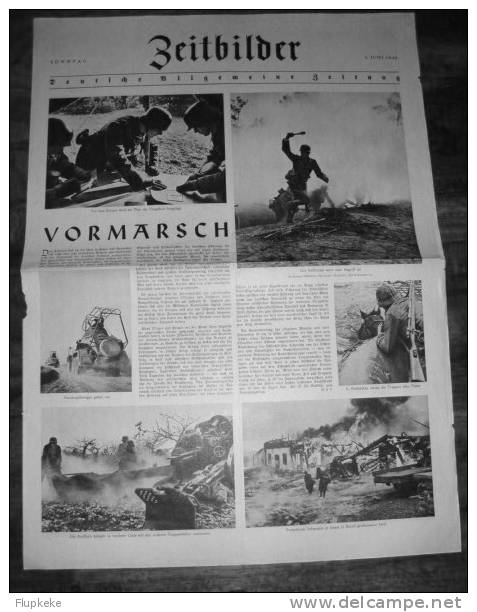 Zeitbilder Deutsche Allgemeinne Zeitung 1939-1940 - 5. Guerre Mondiali