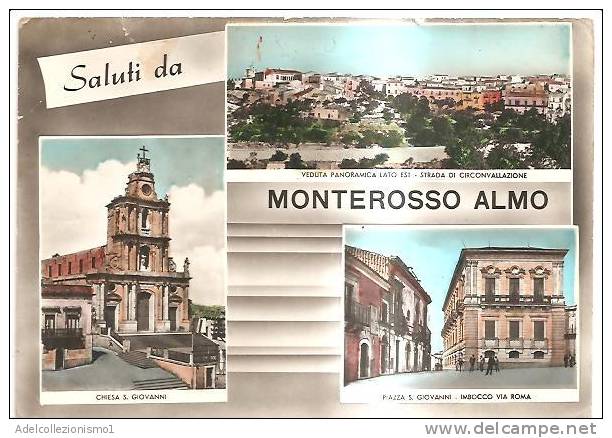 43533)cartolina Illustratoria Località Di Monterosso Almo - Ragusa
