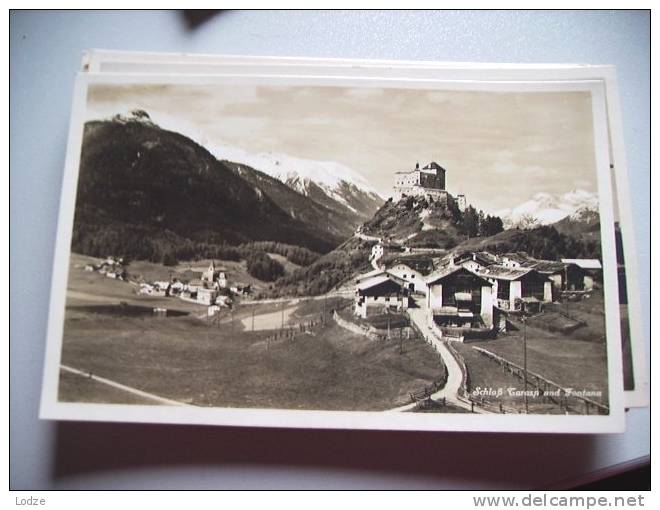 Zwitserland Schweiz Suisse GR Tarasp Schloss Und Fontana - Tarasp