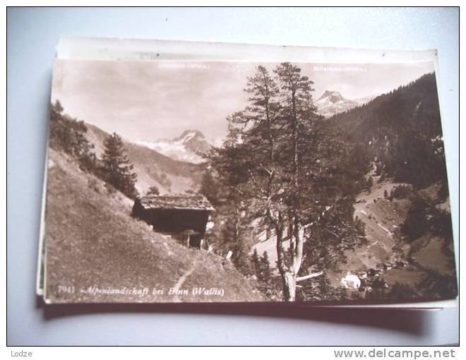 Zwitserland Schweiz Suisse VS Alpenlandschaft Bei Binn - Binn