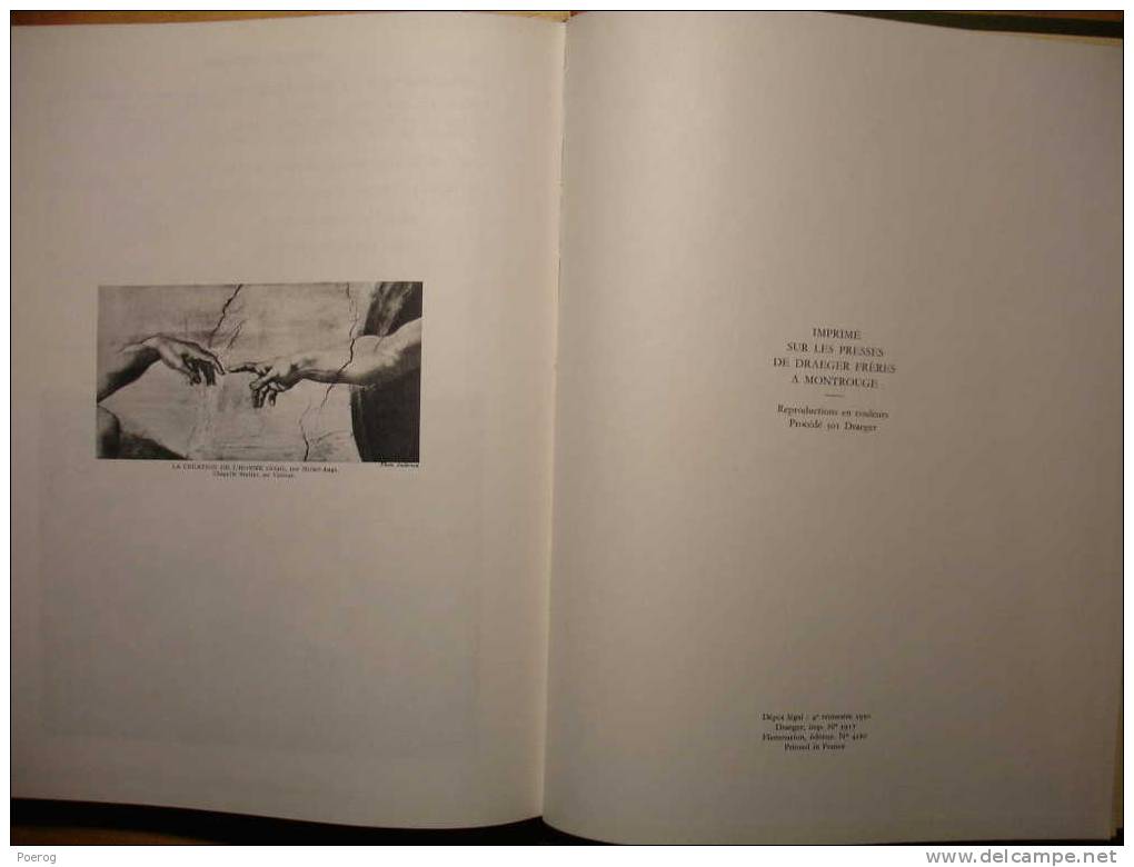 HISTOIRE GENERALE DE L´ ART en 3 VOLUMES RELIES GRAND FORMAT - FLAMMARION 1950 - préface par Emile Mâle - parfait état