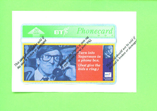 UK - Optical Phonecard As Scan (Mint And Sealed) - BT Souvenir