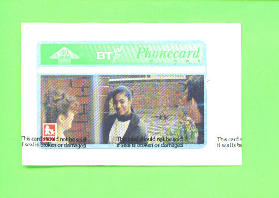 UK - Optical Phonecard As Scan (Mint And Sealed) - BT Souvenir