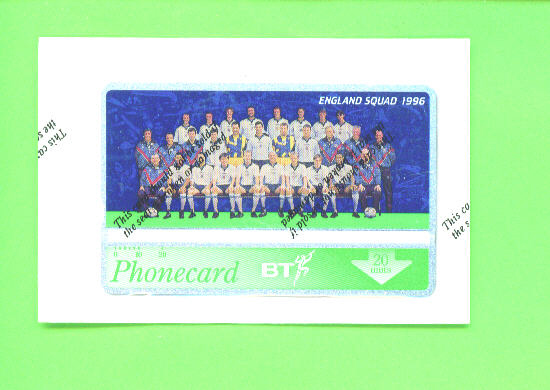 UK - Optical Phonecard As Scan (Mint And Sealed) - BT Souvenir