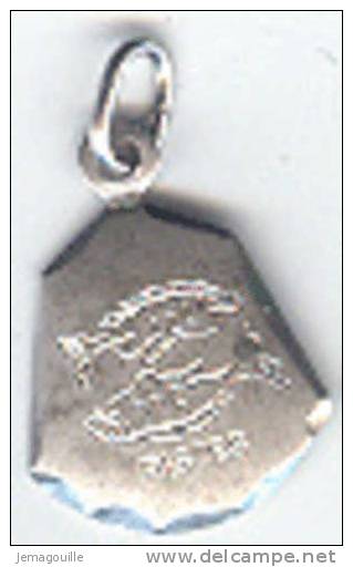 Pendentif Argent - Zodiac Poissons - (PISCES) - Hangers