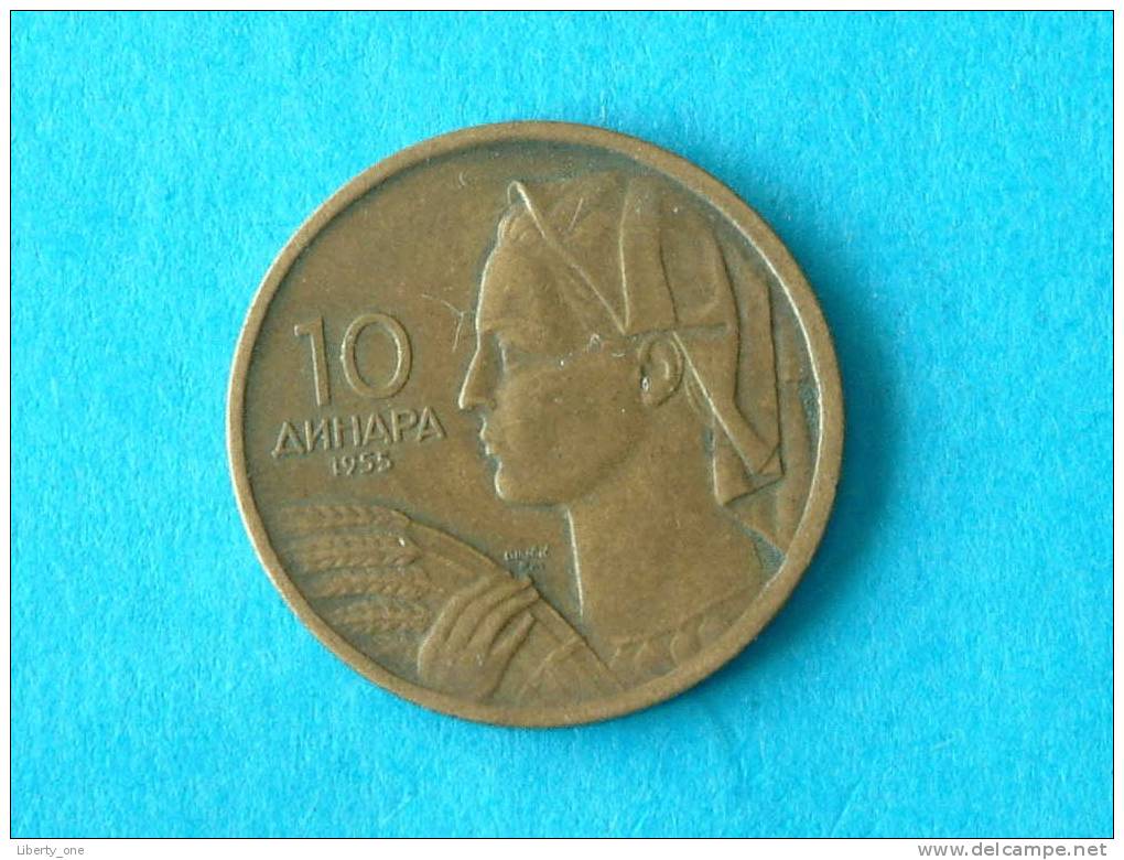 10 DINARA 1955 / KM 33 (for Details, Please See Photo ) ! - Yugoslavia