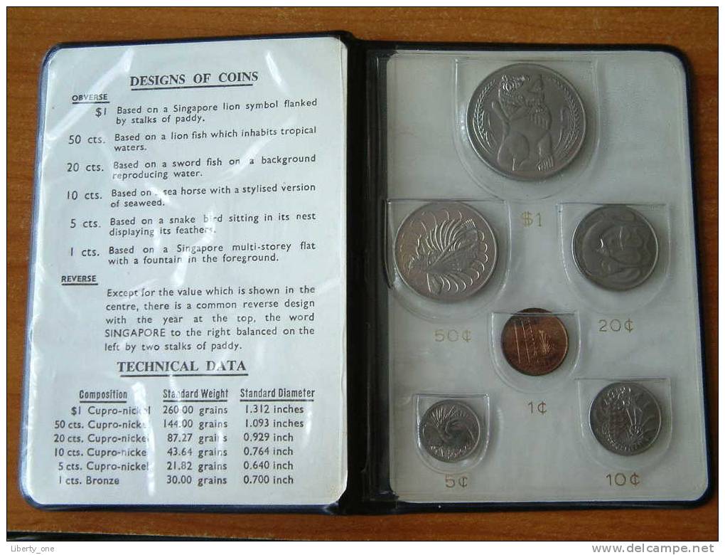 1969 MINT SET / KM MS3 (?) - ( For Details, Please See Photo ) ! - Singapour