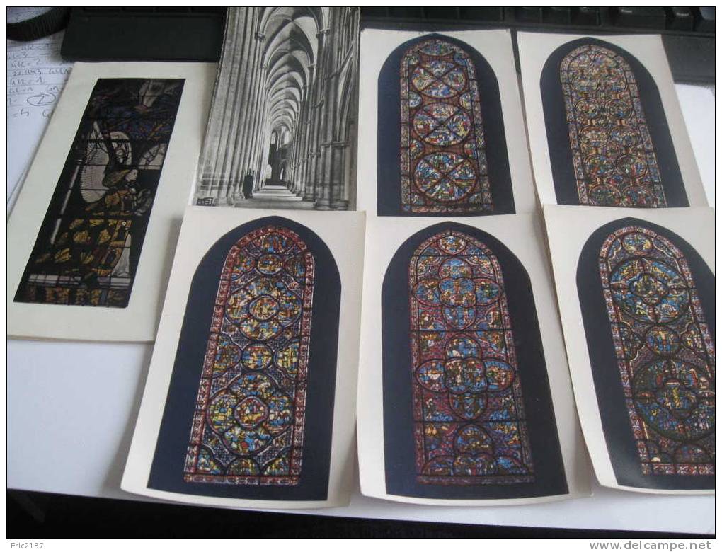 LOT DE 6 CARTES DE LA CATHEDRALE DE BOURGES - Bourges