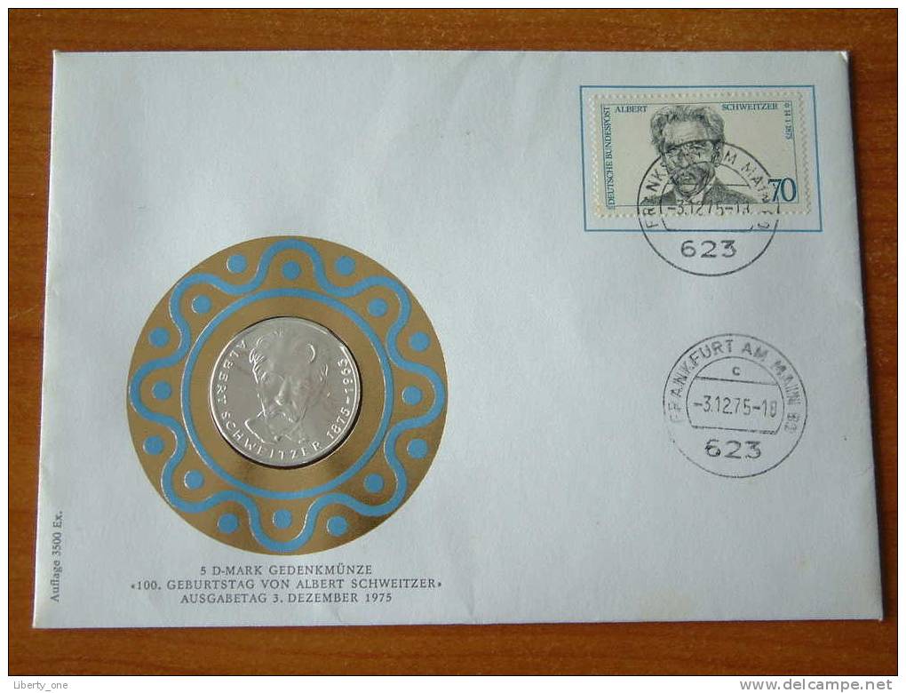 1975 G / 5 D-MARK Gedenkmünze 3/12/1975 - Auflage 3500 Ex. ( For Details, Please See Photo ) ! - Commemorations