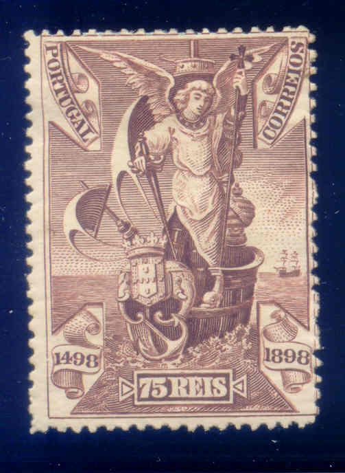 ! ! Portugal - 1898 Vasco Gama 75 Rs - Af. 153 - MH - Unused Stamps