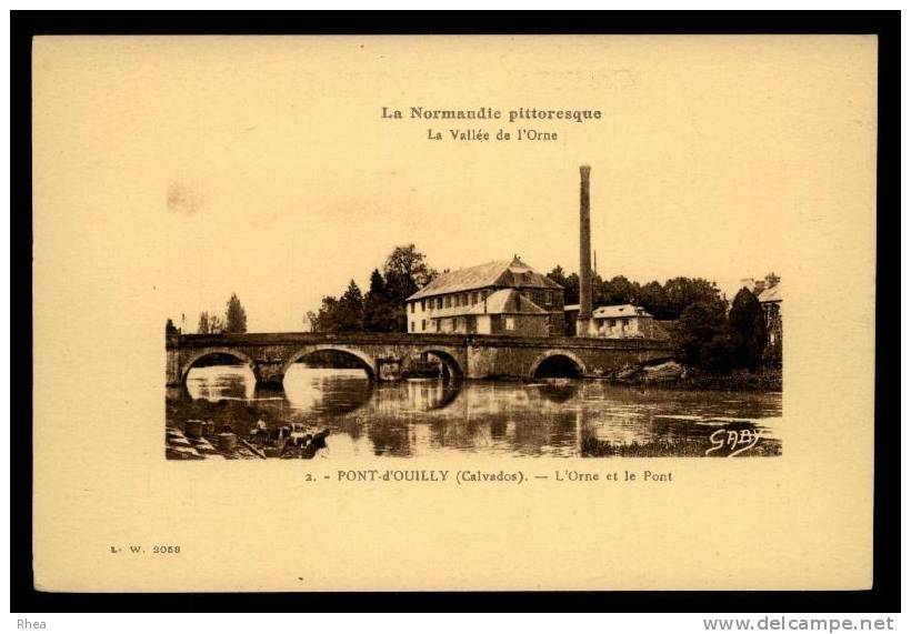 14 Pont-d'Ouilly Pont D14D K14258K C14764C RH103994 - Pont D'Ouilly