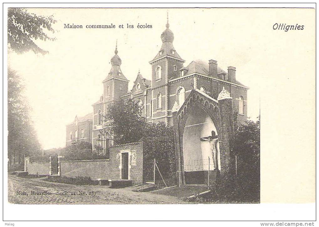 Ottignies Maison Communal Et Les écoles - Ottignies-Louvain-la-Neuve