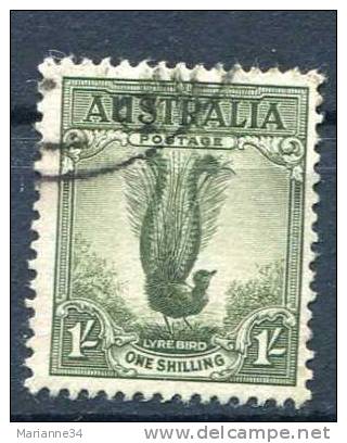 Australie-1932-YT 88 (o)-Oiseau-lyre - Usados