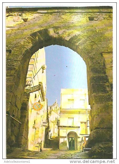 43628)cartolina Illustratoria Chiaramonte Gulfi - Ingresso Porta Castello - Ragusa