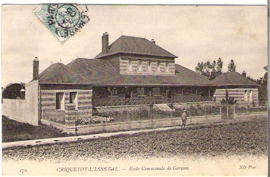 L547- CRIQUETT L'ESNEVAL -  école Communale De Garçons - Criquetot L'Esneval