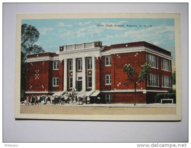 Sumter Sc    Girls High School  Vintage Wb - Sonstige & Ohne Zuordnung