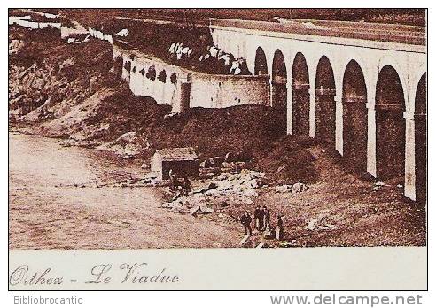 D64 - ORTHEZ - VUE ANIMEE DU VIADUC - Orthez