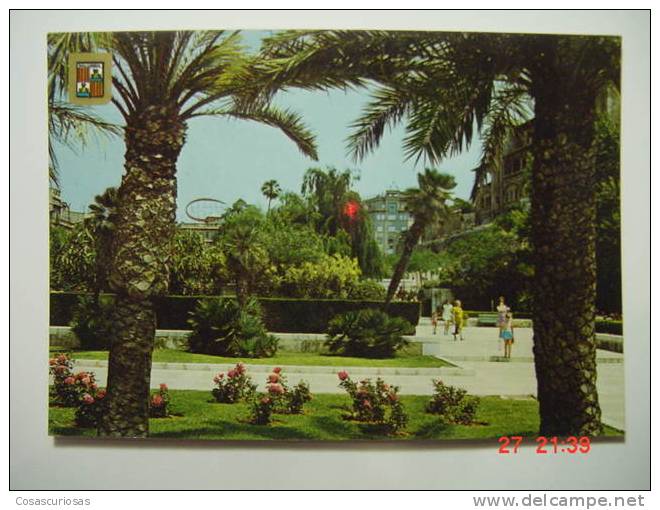 3224 PALMA DE MALLORCA JARDINES S'HORT DEL REI  BALEARES ISLANDS POSTAL AÑOS 1960 MIRA MAS EN MI TIENDA - Cabrera