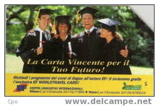 # ITALY 287 Centri Linguistici Internazionali (31.12.95) 5000   Tres Bon Etat - Altri & Non Classificati