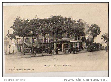 Melun    77   Le Tramway De Barbizon - Melun