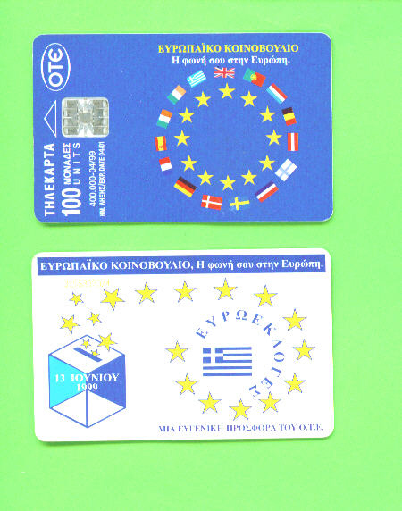 GREECE - Chip Phonecards As Scan - Griechenland