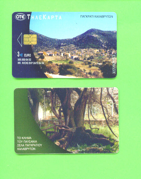 GREECE - Chip Phonecards As Scan - Griechenland