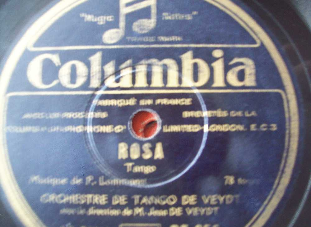 DISQUE GRAMOPHONE 78 TOURS / R 578 / JOURQUIN _ MA ROSITA _ ROSA - 78 Rpm - Schellackplatten