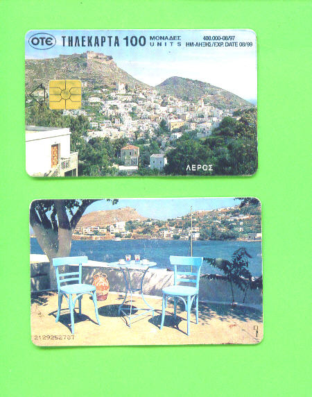 GREECE - Chip Phonecards As Scan - Griechenland