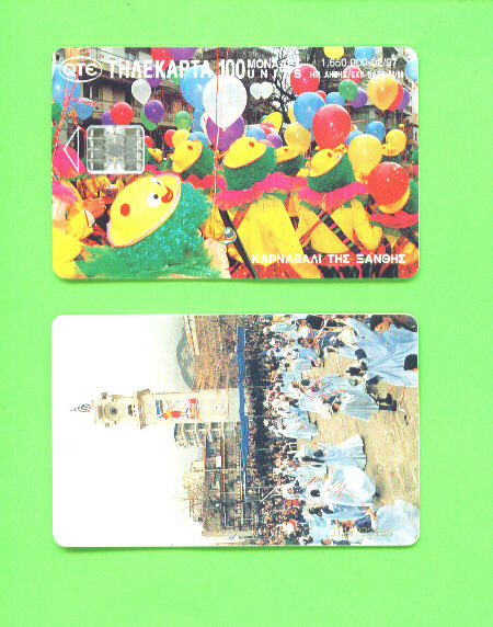 GREECE - Chip Phonecards As Scan - Griechenland