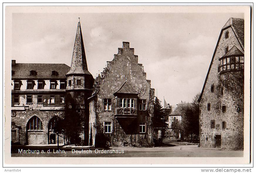 RAR Marburg A. D. Lahn - Deutsch Ordenshaus Um 1930 - Marburg