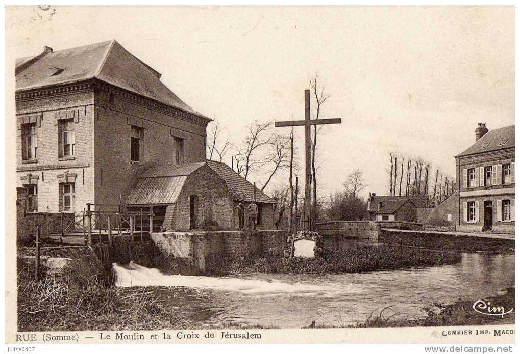 RUE (80) Moulin à Eau Croix De Jérusalem - Rue