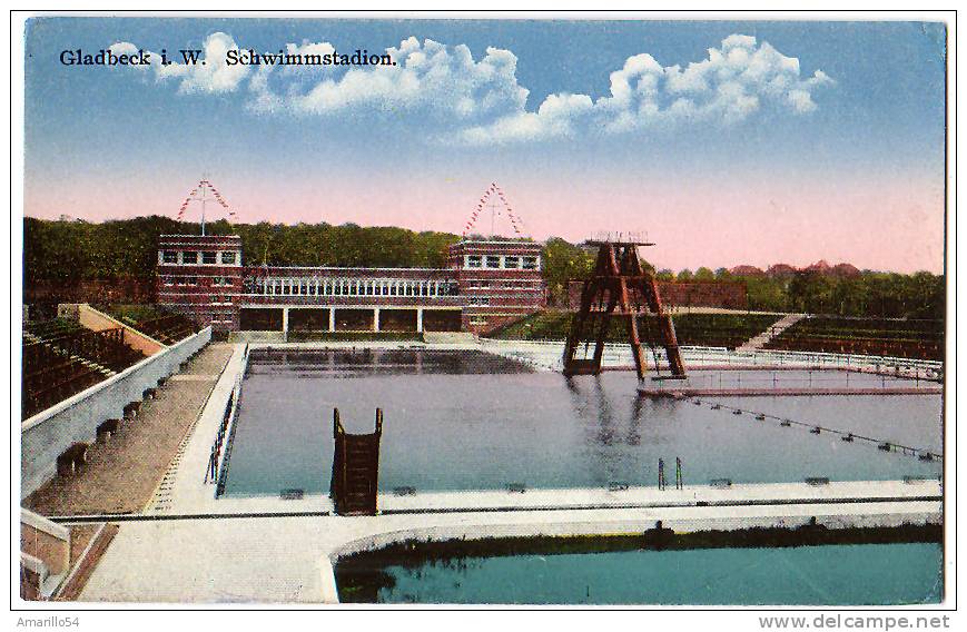 RAR Gladbeck - Schwimmstadion Um 1920 - Gladbeck