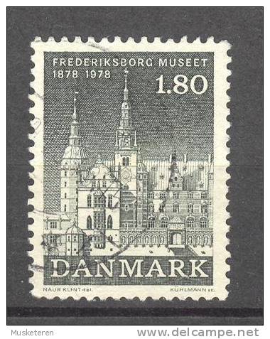 Denmark 1978 Mi. 661  1.80 Kr National Historisches Museum Schloss Castle Chateau Frederiksborg - Oblitérés