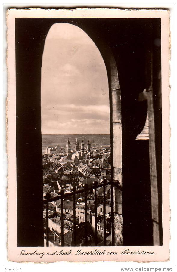 RAR Naumburg - Durchblick Vom Wenzelsturm 1938 - Naumburg (Saale)