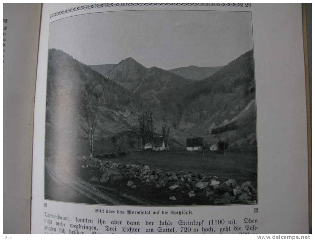 Volksbücher Der Erkunde Die Vogesen ( - Les Vosges )  Fritz Troeber  - 1912- 33 Pages - Sonstige & Ohne Zuordnung