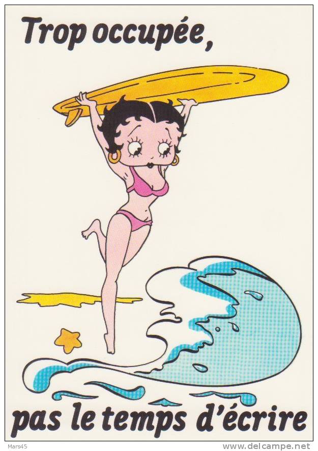 SURF - BETTY BOOP N°17 -- EDITIONS DALIX -- ANNEE 1990 ++ - Wasserski