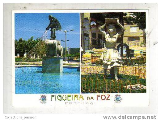 Cp, Portugal, Figueira Da Foz, Buarcos, O Pescador E A Peixeira, Voyagée 2003 - Sonstige & Ohne Zuordnung