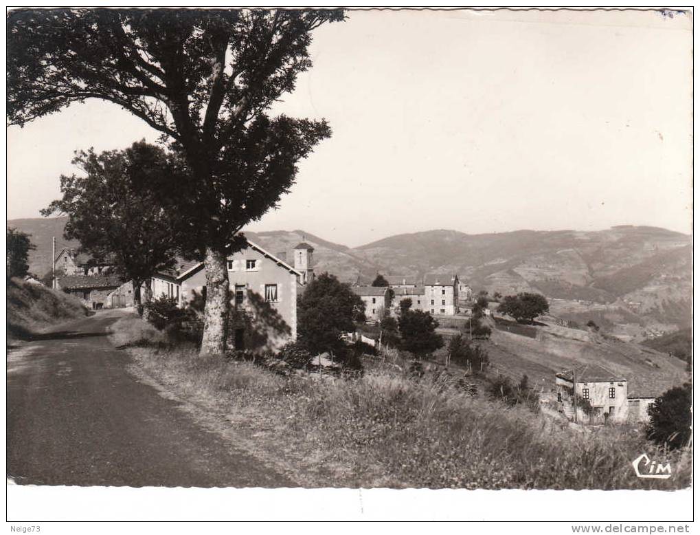 Carte Des Années 60-70 Du 07 - Saint Laurent D'Andaure - Vue Générale - Sonstige & Ohne Zuordnung