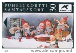 # FINLAND D8b Christmas Gnomes 30 Sc5 11.92 25000ex Tres Bon Etat - Finlande