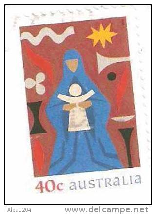 AUSTRALIA - 40 C -THEME "LA MERE ET L'ENFANT" OBLITERE - Collections