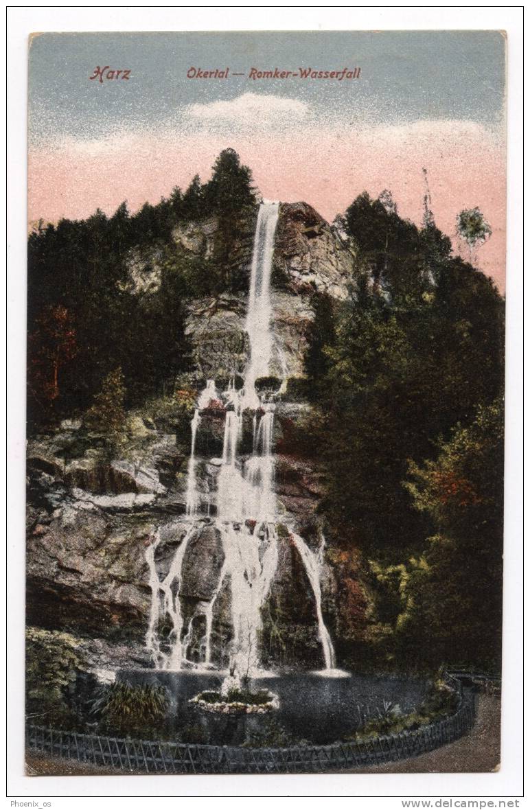 GERMANY - HARZ, Okertal, Wasserfall, 1920. - Stolberg (Harz)