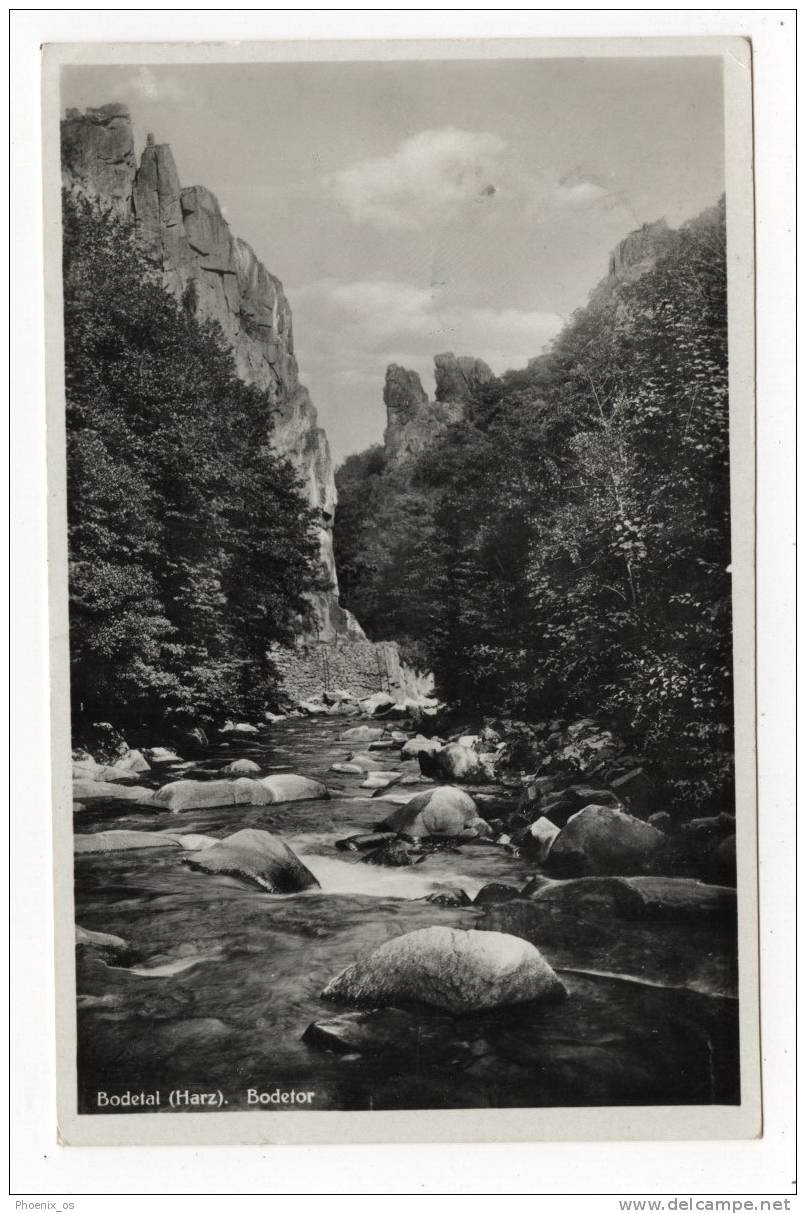 GERMANY - BODETAL (HARZ), BODETOR, 1941. - Oberharz