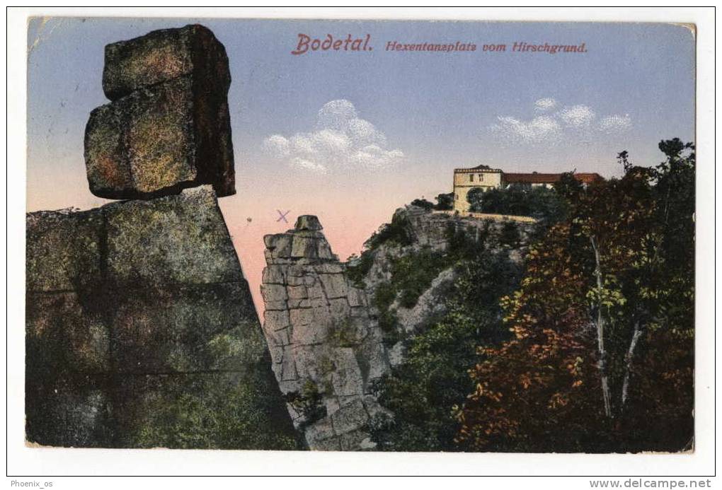 GERMANY - BODETAL, Panorama, 1917. - Oberharz