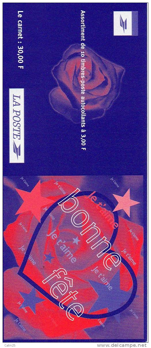 FRANCE - CARNET COMMEMORATIF - 1999 - BC 3221A - SAINT VALENTIN - Commémoratifs