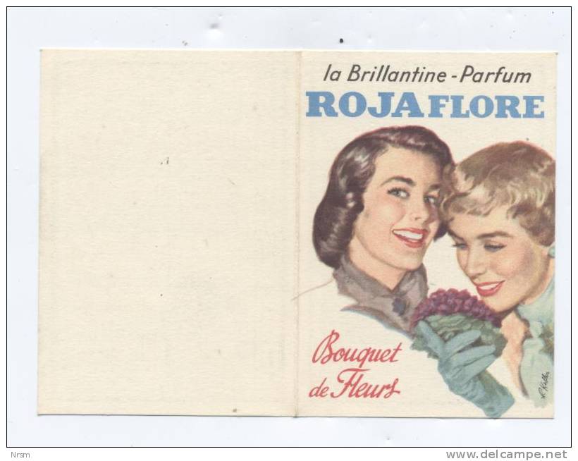 Calendrier 1958 / Thème PARFUM / ROJAFLORE - Formato Piccolo : 1941-60