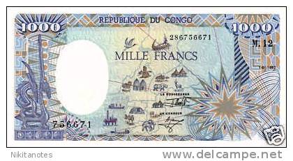 CONGO 1000 FRANCS UNCIRCULATED - Sin Clasificación