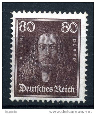 Reich 1926 +  Durer  Peintre Artiste  *  Cote 67,50 E Mit Falz  Avec Charnière - Ongebruikt