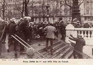 Paris, Défilé Du 1er Mai 1979 - Série De 6 CP - Eventos