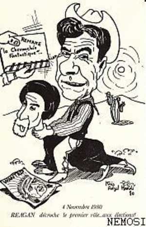 Kris Adzel Haerdé - 4 Novembre 1980 - Reagan Décroche Le Prmier Rôle Aux élections - Eventos